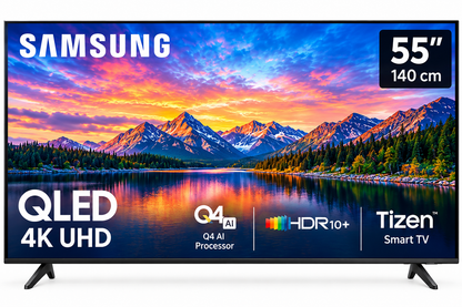 TELEVISEUR SAMSUNG TQ55Q7F4AU - 139 CM/ QLED 4K/ 50 Hz/ TIZEN TV/ G - kashkazi976.yt