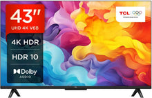 TELEVISEUR TCL 43V6B - 108CM UHD 4K - kashkazi976.yt