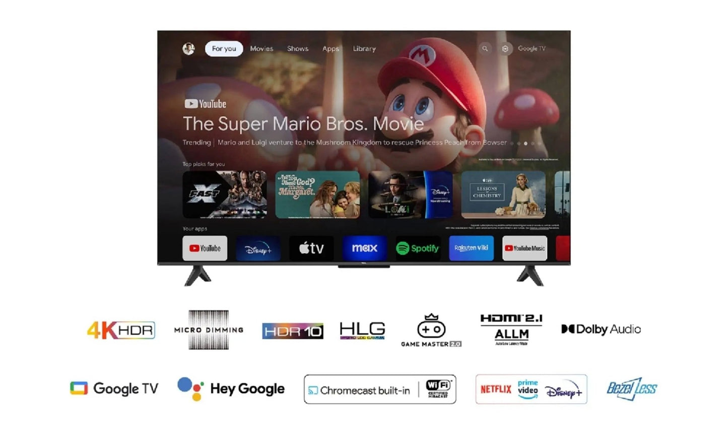 TELEVISEUR TCL 56V6B - 139CM UHD 4K 50Hz GOOGLE TV - kashkazi976.yt