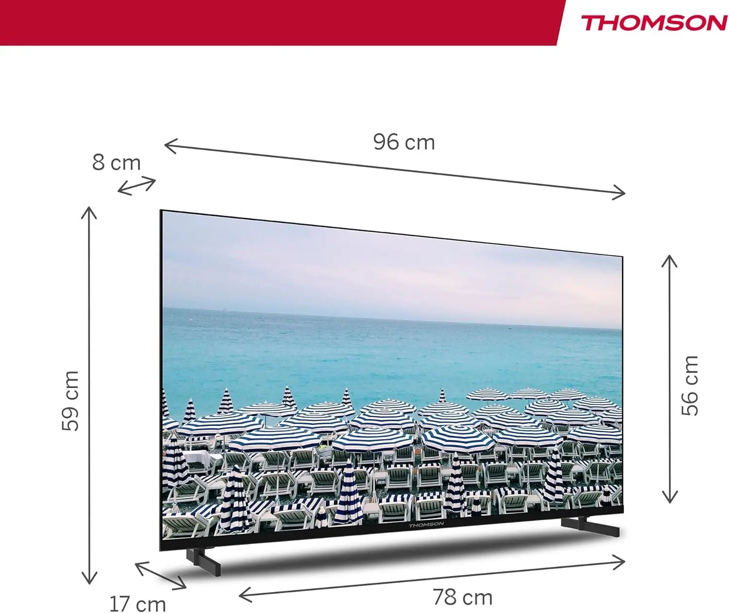 TELEVISEUR WILSON WTV43C4K - 109CM - kashkazi976.yt