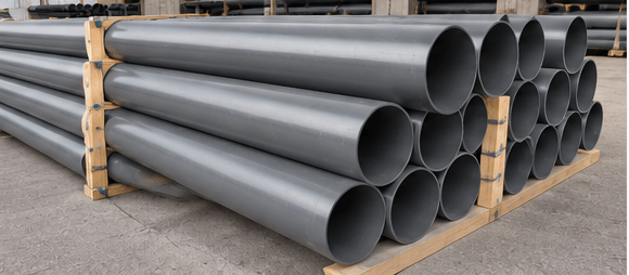 TUYAU PVC D’ÉVACUATION Ø 100 MM – GRIS – LONGUEUR 4 M - kashkazi976.yt