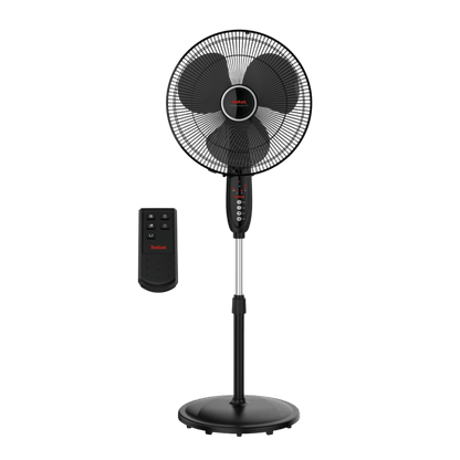 VENTILATEUR TEFAL VF3910F0 ESSENTIEL PLUS 50W NOIR - kashkazi976.yt